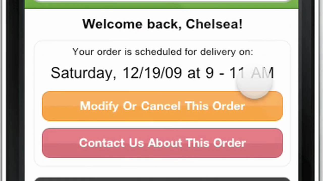 FreshDirect Launches IPhone Application YouTube