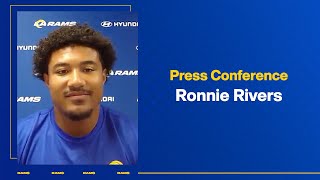 Rookie Running Back Ronnie Rivers On Starting Against The 49ers & His Journey To The Rams