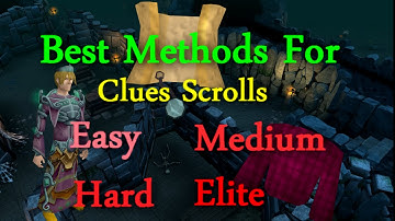 RuneScape 3: Best methods to get all  Clue Scrolls
