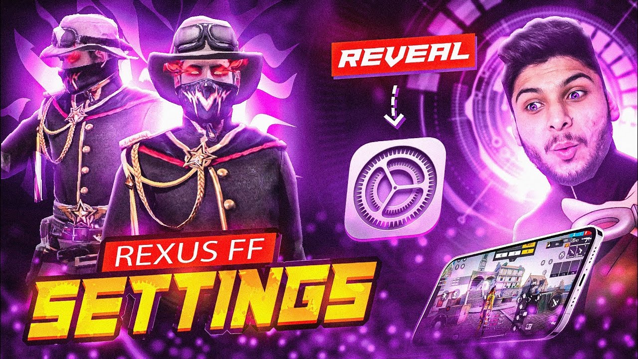 Settings Reveal⚙️🔱|Rexus FF