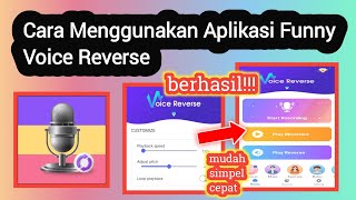 How to Use the Funny Voice Reverse App | How To Use Funny Voice Reverse App screenshot 3