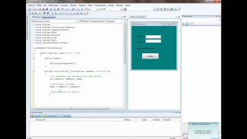 Visual Studio 2008 - C# - Introduccion Basica - (1/2)