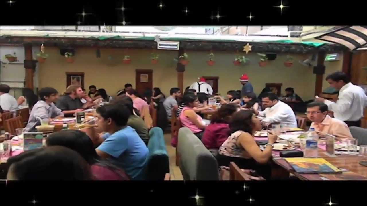 Christmas Celebrations at Out of the Blue with Santa Blue