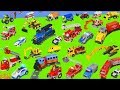 Pelleteuse tractopelle camion de pompier voiture de police trains jouets pour enfants