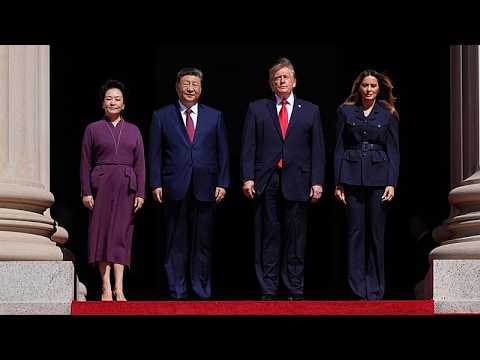 Trump y Xi Jinping exhiben unidad al cierre de la visita de Estado a EE.UU.