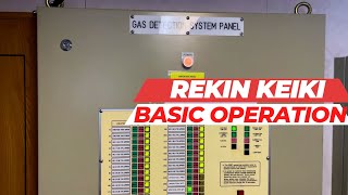 Fixed gas Detector -Riken Keiki 2002K basic operation