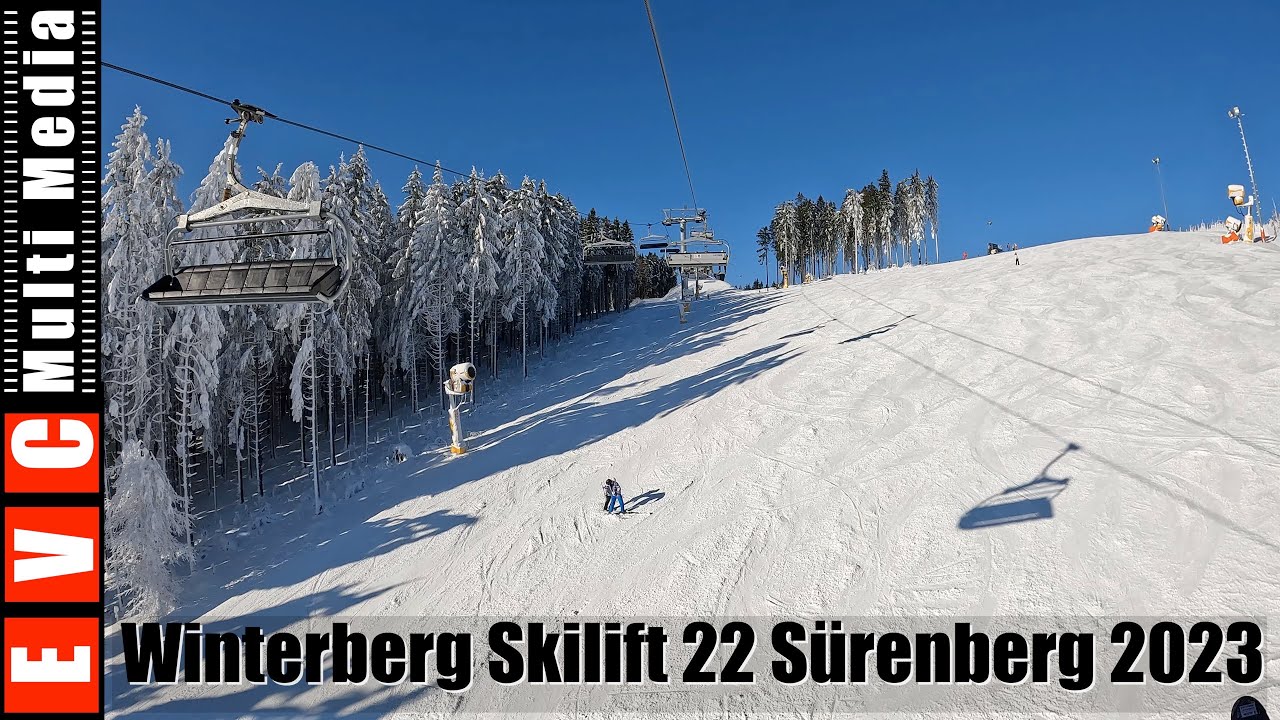 Winterberg Skilift 22  Sürenberg 2023