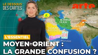 Moyen-Orient La Grande Confusion ? Lessentiel Du Dessous Des Cartes Arte