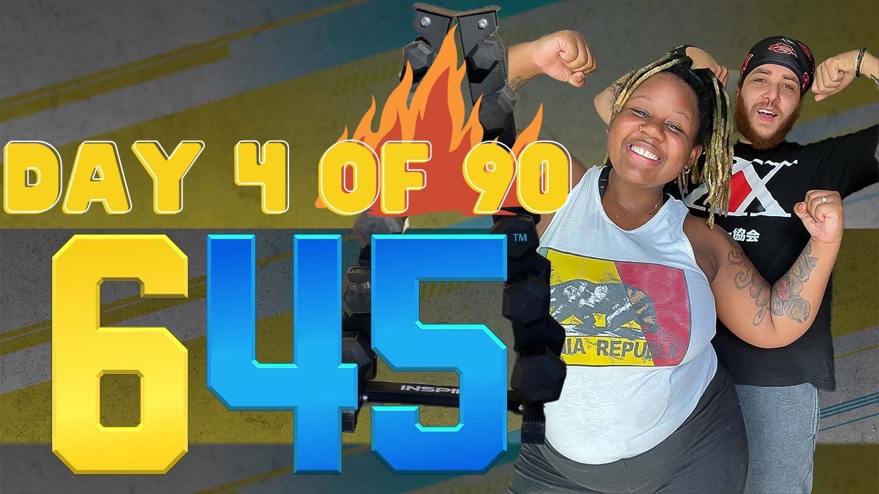 645 WORKOUT 2022! DAY 4 OF 90 💪🔥 UPPER BODY STRENGTH | MOMS POSTPARTUM FITNESS JOURNEY !