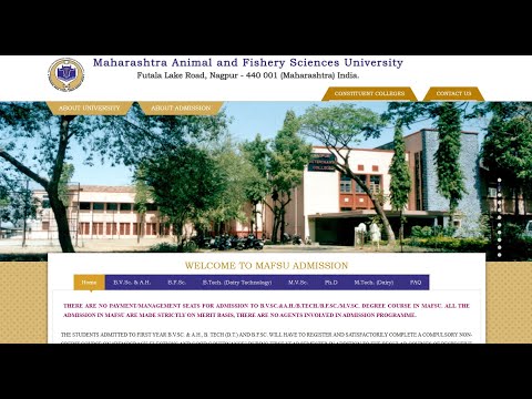 MAFSU UG Application Form Demo Video - video from Bow and Baan