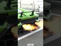 Flamethrower 🔥 #twinturbo #lamborghini #huracan #flames #cars