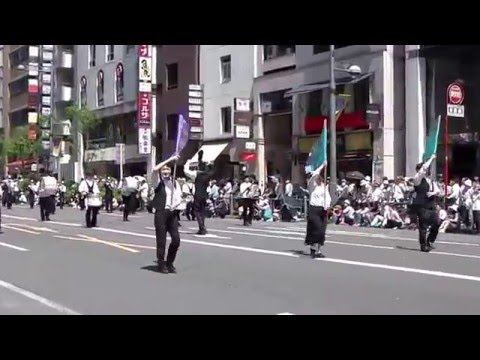 2016 銀座柳まつり１８ ゴールデンパレード　葛飾吹奏楽団マーチングバンド