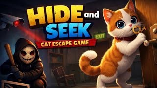 Hide and seek cat escape game LIVE 😸 #hideandseekcatescape screenshot 3