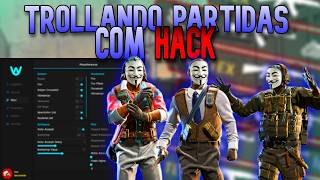 Eu e meus amigos tentamos tomar V.A.C usando um HACK BR! 🤣FT. @dreezyx7 & @missfkmiss666