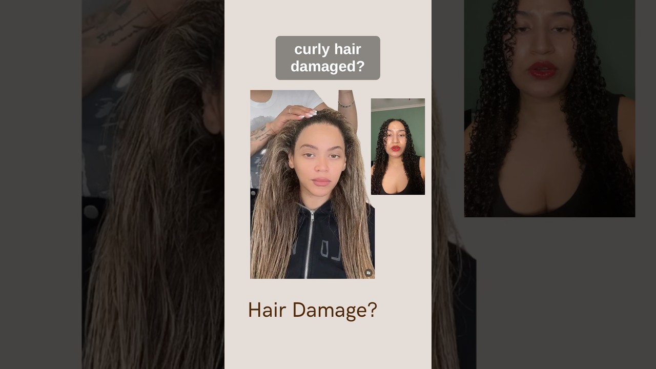 Beyoncé’s hair is damaged?