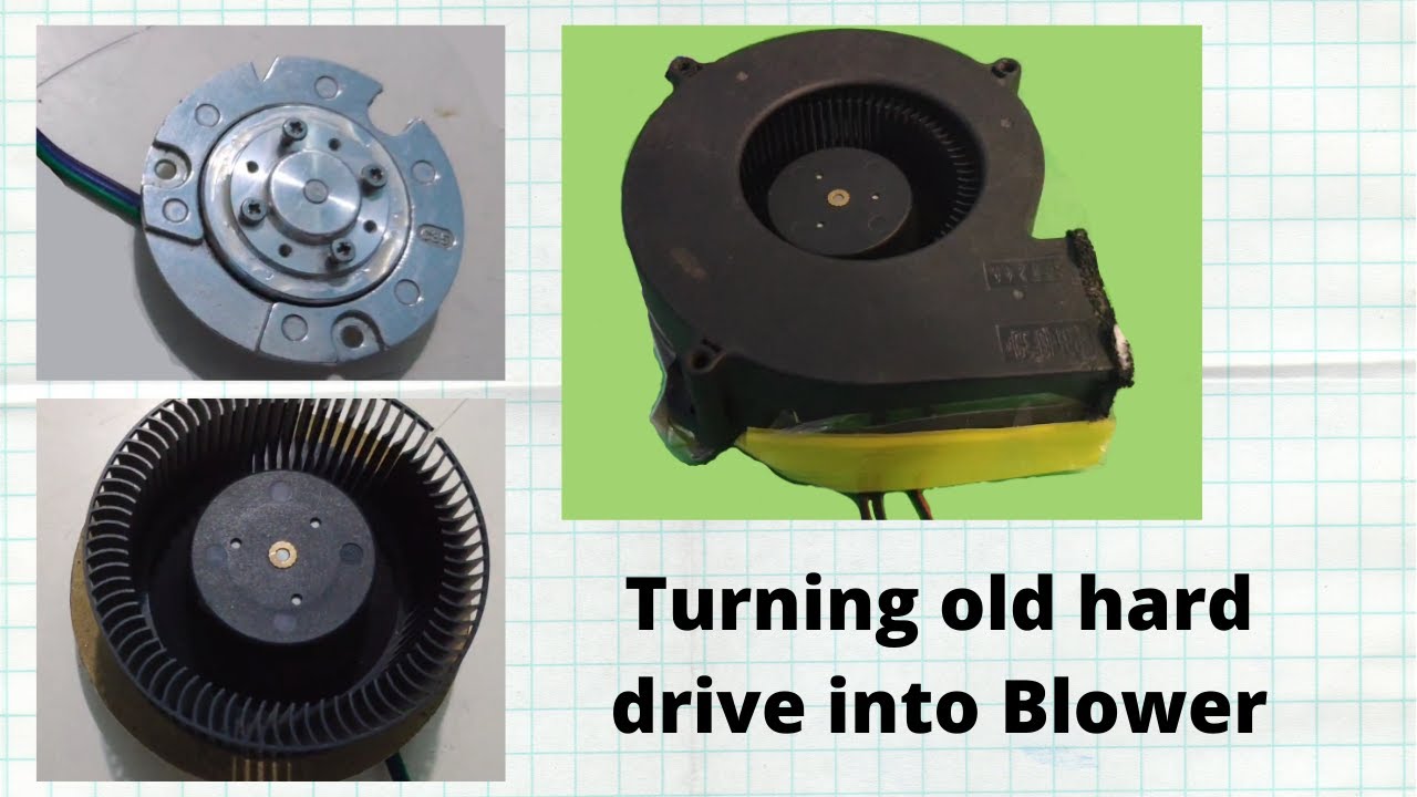How to fix broken blower Restore old blower With BLDC Motor
