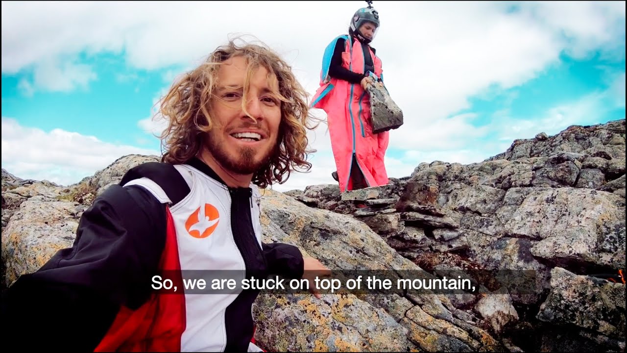 Basejumpers get stuck on top of mountain // Ekstremsportveko 2019