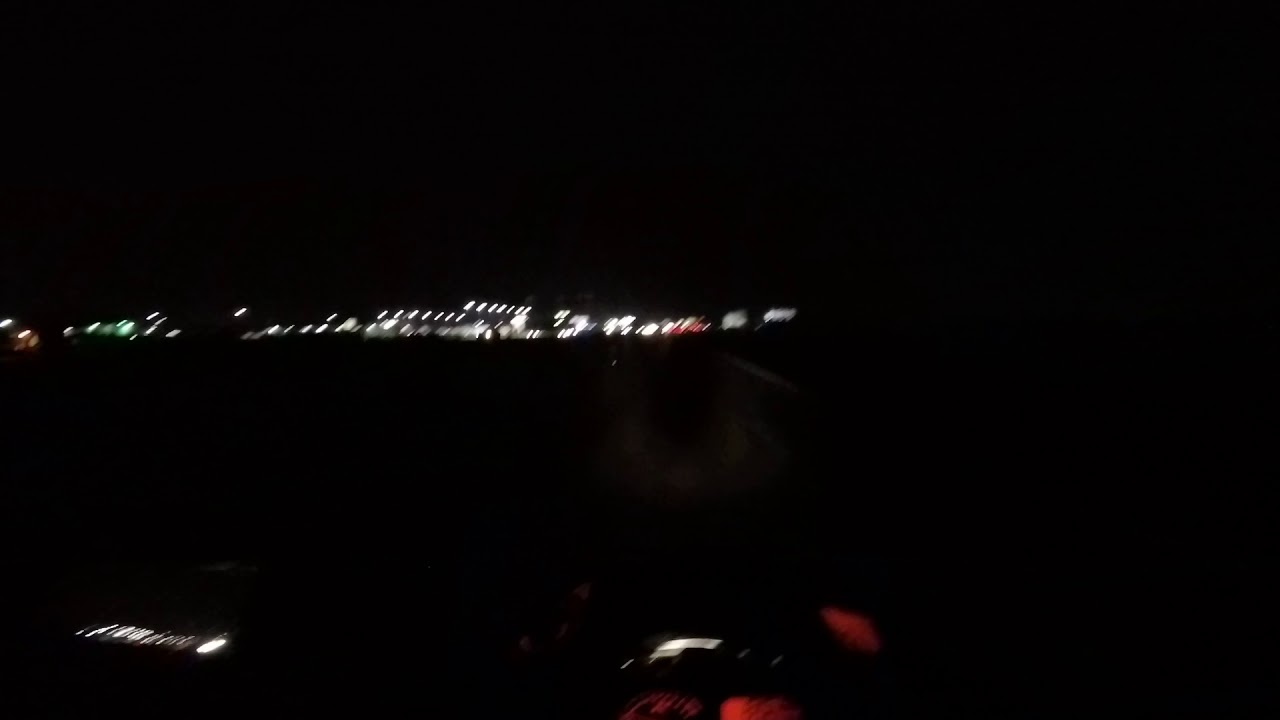 Night time flyby - YouTube