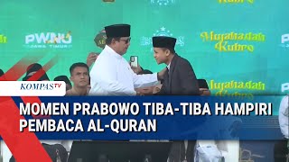 Download Lagu Kala Presiden Prabowo Hampiri Pembaca Al-Quran di Peringatan 1 Abad NU MP3