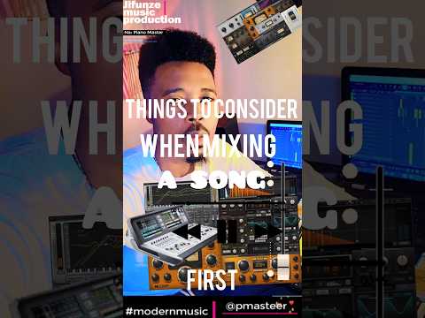 Vitu Vya Kuzingatia Kabda Ya Kuanza Mixing Modernmusic Music Mixingmusic Musicproducer 