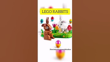 LEGO RABBITS #rabbit#rabbits#bunny#bunnies#lego#legoshorts#legoideas#legobricks#bricks