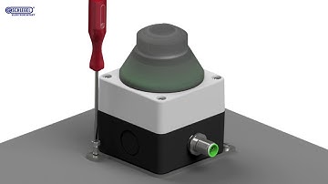 easy assembly of the active/inactive emergency-stop