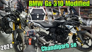 bmw gs 310 modified | bmw gs 310 top box | Chandigarh से अयी | Gs modified