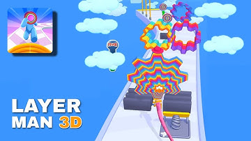 Layer Man 3D Gameplay Level 27-28 |🤑🏃| Layer Man Run Android iOS New Update Mobile Games