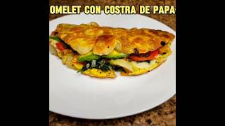 Omelet Con Costra De Papa