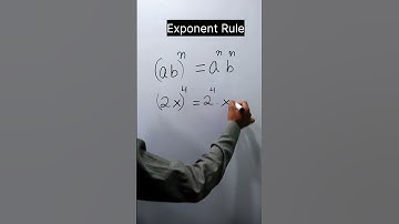 Exponent rule || Power rule || Basic Math#shorts