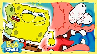 Las Peleas De Bob Esponja | Bob Esponja en Español