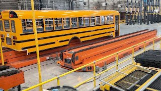 Automated Bus Assembly Line Align Production Systems