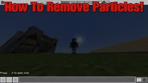 How To Remove Particle Effects In Minecraft #shorts #short #youtubeshorts