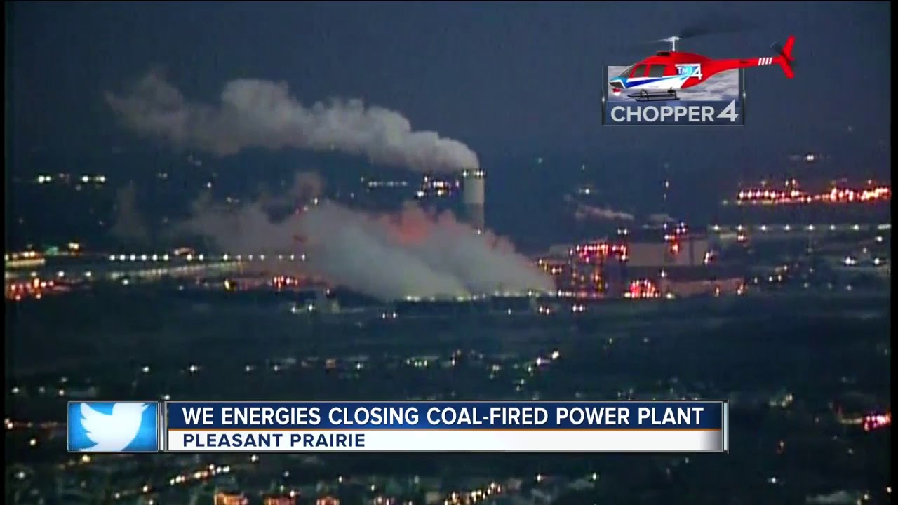 We Energies closing 150-employee Pleasant Prairie plant - YouTube