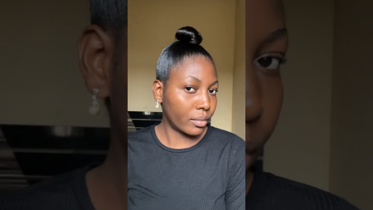 Tried different styles with my natural hair