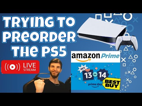 Ps5 Preorder Live Stream Amazon Prime Day And Best Buy Youtube