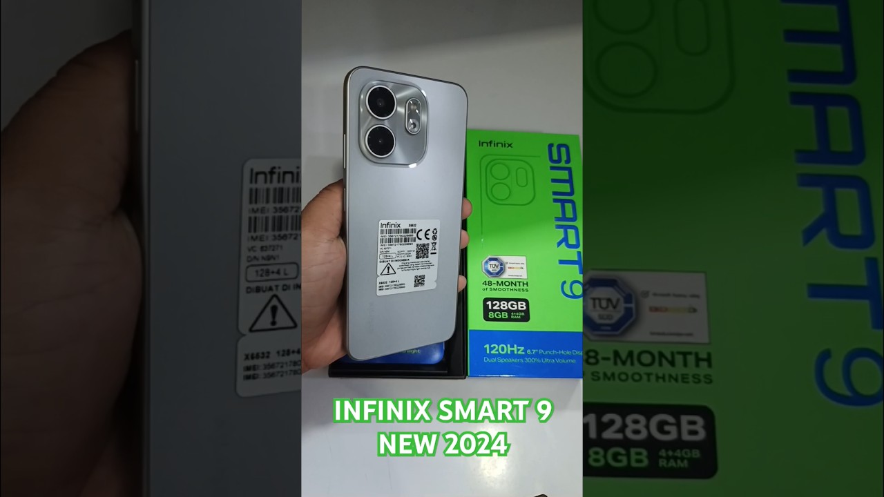 INFINIX SMART 9 TERBARU COLOR NEO TITANIUM 