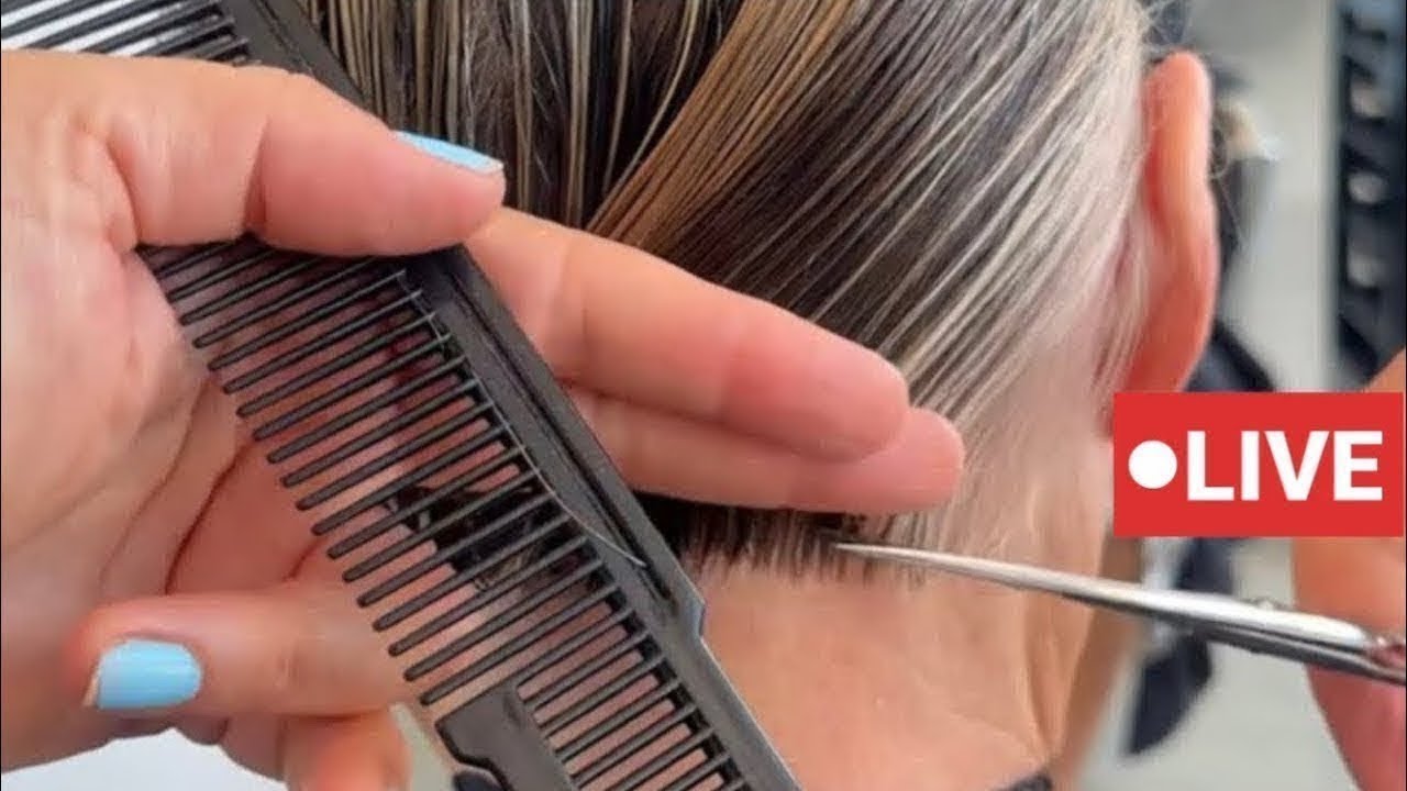 STUNNING Haircuts by Vivyan Hair Design! 💜✨🤩 #haircut #hairstyle #shorthair #longhair #hairtutorial