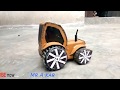 How To Make RC Tractor | Diy Cardboard Rc Tractor