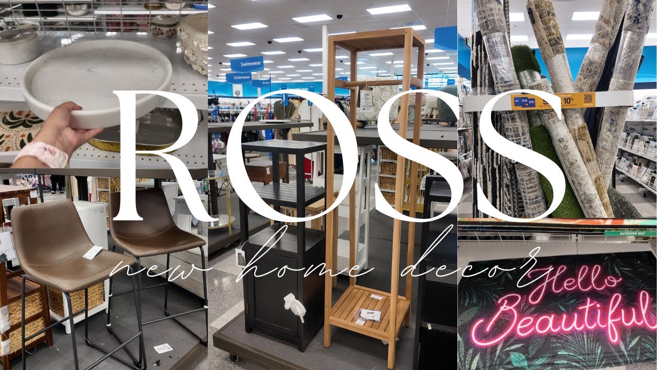 ROSS NEW HOME DECOR \\ HIGH END INSPIRED LOOKS FOR LESS || SHOP WITH ME!