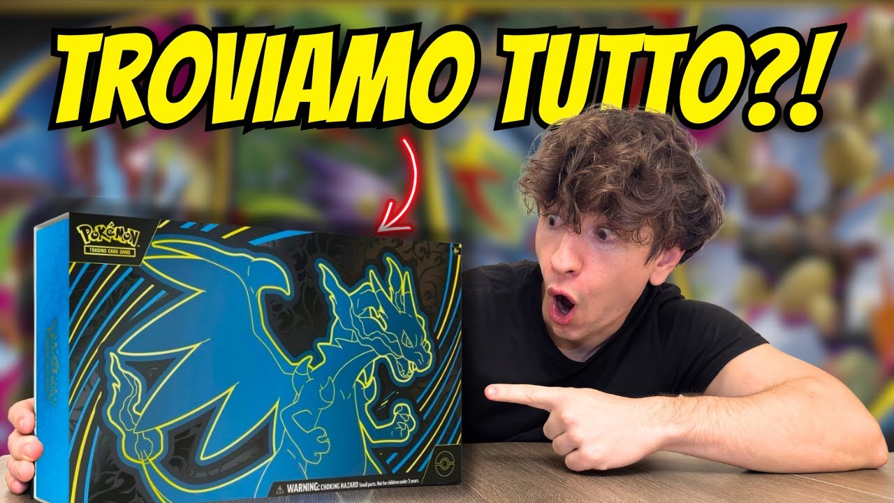 APRIAMO LA NUOVA UPC DI MEGA CHARIZARD! TROVIAMO DI TUTTO?!