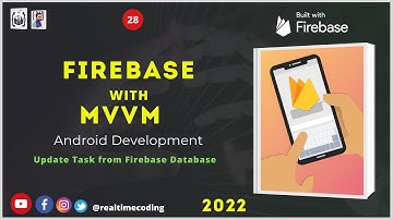 Update Task | Firebase Data | Database  | Firebase | Firestore | MVVM | Github | Android | Kotlin