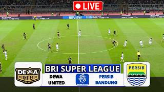  Dewa United Vs Persib Bandung  Bri Super League 20252026  Virtual Match