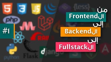 خارطة الطريق لبرمجة المواقع - #١ - كيف تعمل المواقع من الFrontend إلى الBackend