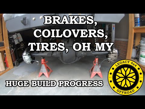 Brand New Brakes Part 1 II Legacy 4x4 and Off-Road