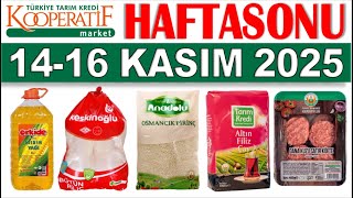 TARIM KREDİ KOOPERATİF MARKET ✅ 16 KASIM 2025 TARİHİNE KADAR GEÇERLİ ✅ HAFTASONU KATALOĞU