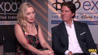 new mary poppins emily blunt talks about dick van dykes role in mary poppins returns