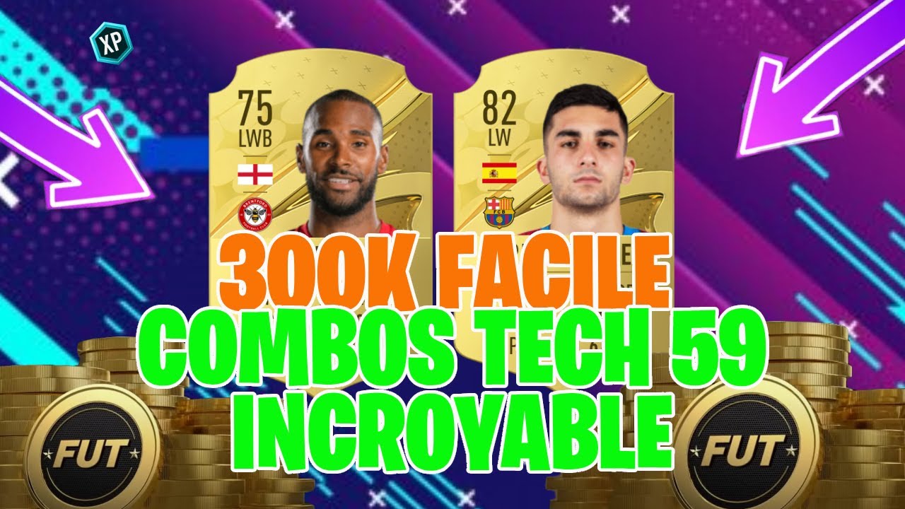 ACHAT REVENTE - PASSER DE 10,000 ➔ 300,000 crédits avec la TECH 59 ! combos incroyable FIFA 23