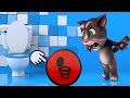 Talking Tom | Toilet Emergency 🚽 🔴 | Funny Cartoon Videos | HooplaKidz TV