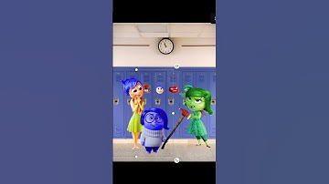 💡 POV: Joy burned out the anger and fell in love❤ | Inside out 2 - #insideout2 #animation #insideout